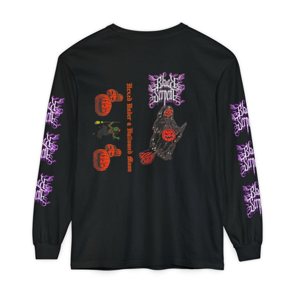 Black Serpent- Hallowed Moon Longsleeve